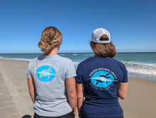 Load image into Gallery viewer, Women's Cotton V-Neck T-Shirt - Navy