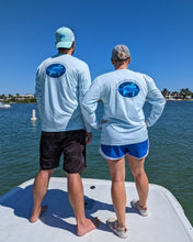 Load image into Gallery viewer, Unisex Long-Sleeve Performance T-Shirt - Ice Blue