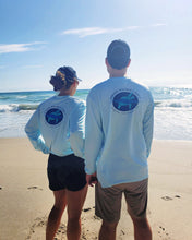 Load image into Gallery viewer, Unisex Long-Sleeve Performance T-Shirt - Ice Blue