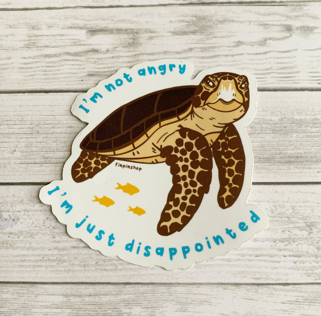 Loggerhead Sea Turtle Sticker
