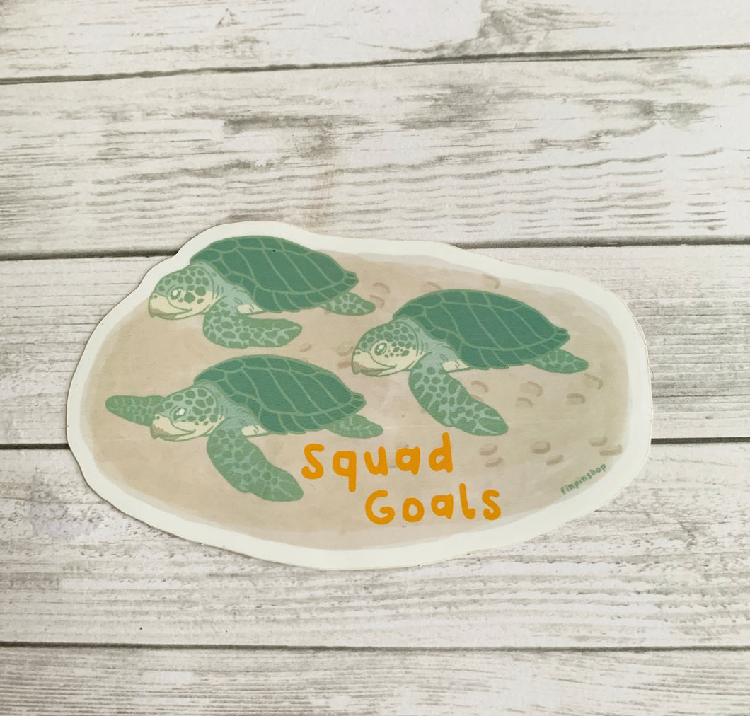 Olive Ridley Sea Turtle Sticker